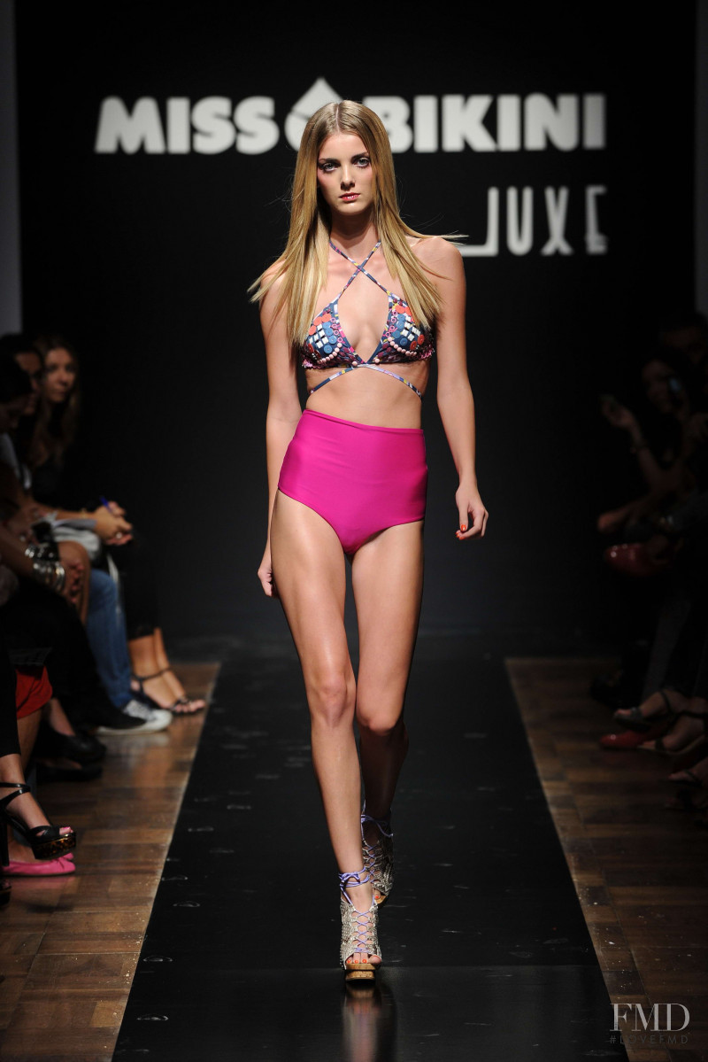 Denisa Dvorakova featured in  the Miss Bikini Luxe fashion show for Spring/Summer 2011