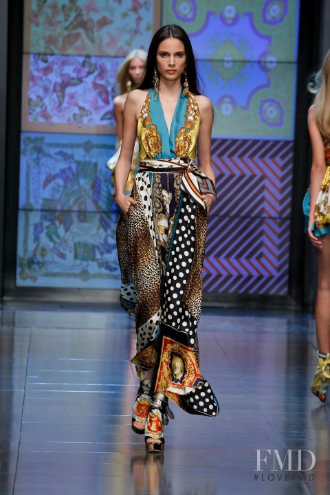 Brenda Kranz featured in  the D&G fashion show for Spring/Summer 2012