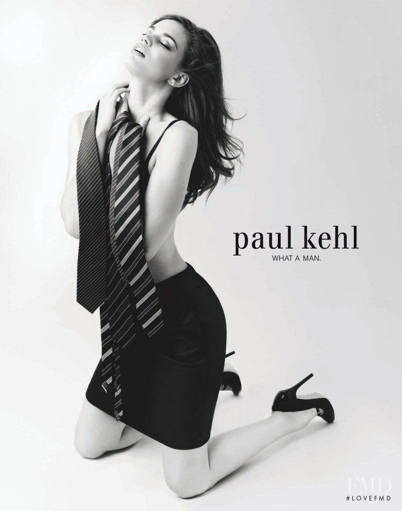 Rianne ten Haken featured in  the Paul Kehl advertisement for Spring/Summer 2009