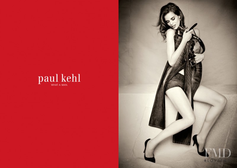 Rianne ten Haken featured in  the Paul Kehl advertisement for Spring/Summer 2009