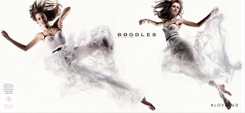 Rianne ten Haken featured in  the Boodles advertisement for Spring/Summer 2009