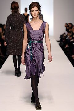 Alberta Ferretti fashion show for Autumn/Winter 2004