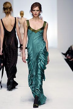 Alberta Ferretti fashion show for Autumn/Winter 2004