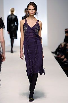 Alberta Ferretti fashion show for Autumn/Winter 2004