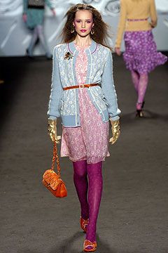 Anna Sui fashion show for Autumn/Winter 2004