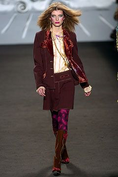 Anna Sui fashion show for Autumn/Winter 2004