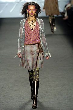 Anna Sui fashion show for Autumn/Winter 2004