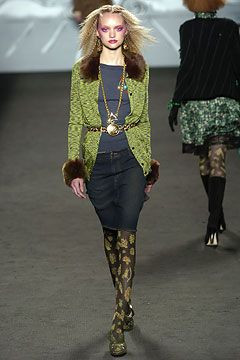 Anna Sui fashion show for Autumn/Winter 2004
