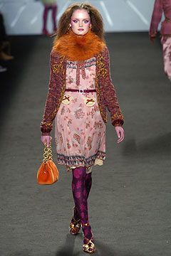 Anna Sui fashion show for Autumn/Winter 2004