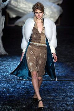 Zac Posen fashion show for Autumn/Winter 2004