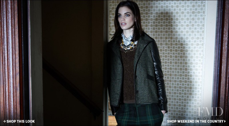 Rianne ten Haken featured in  the Shopbop Weekend In The Country lookbook for Winter 2012