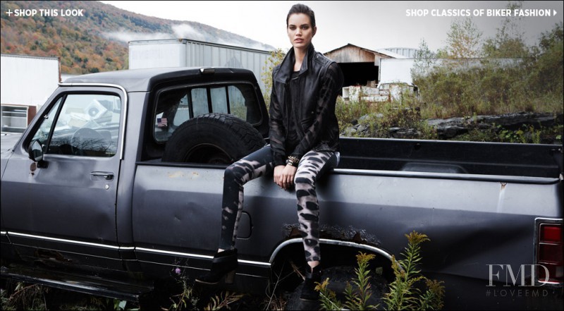 Rianne ten Haken featured in  the Shopbop On The Road lookbook for Winter 2012