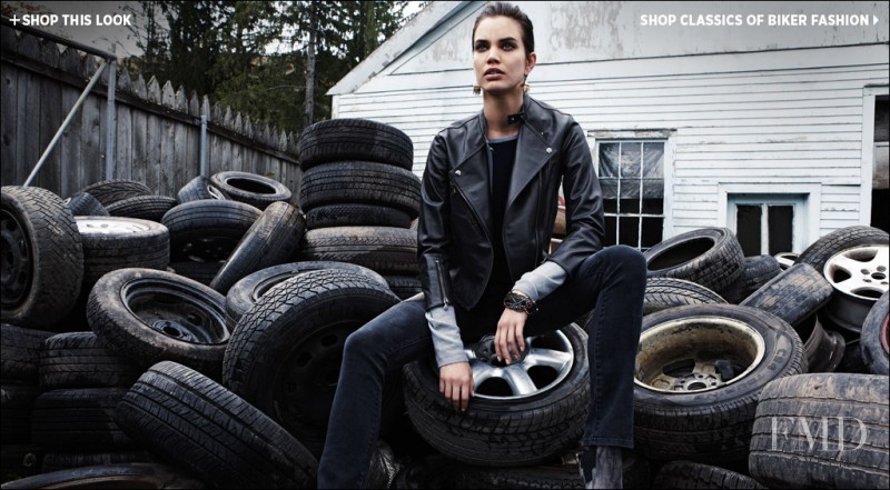 Rianne ten Haken featured in  the Shopbop On The Road lookbook for Winter 2012