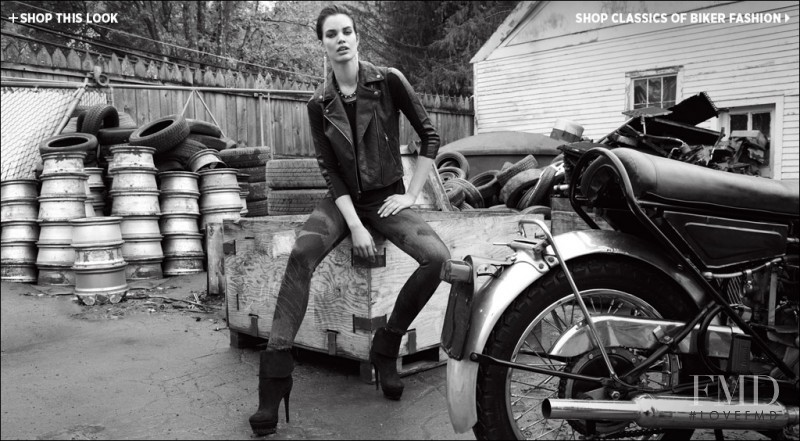 Rianne ten Haken featured in  the Shopbop On The Road lookbook for Winter 2012