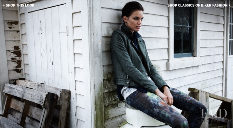 Rianne ten Haken featured in  the Shopbop On The Road lookbook for Winter 2012