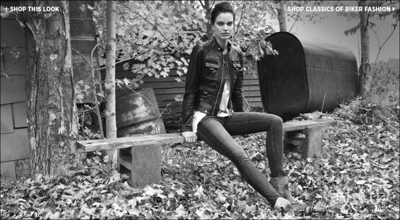 Rianne ten Haken featured in  the Shopbop On The Road lookbook for Winter 2012