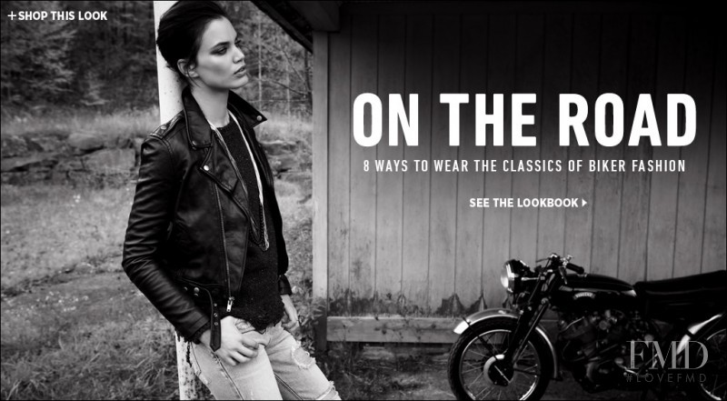 Rianne ten Haken featured in  the Shopbop On The Road lookbook for Winter 2012