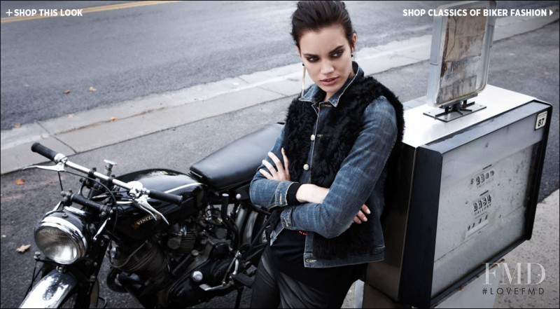 Rianne ten Haken featured in  the Shopbop On The Road lookbook for Winter 2012