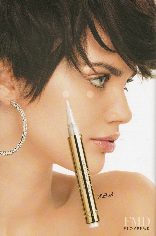 Rianne ten Haken featured in  the Collistar advertisement for Autumn/Winter 2008