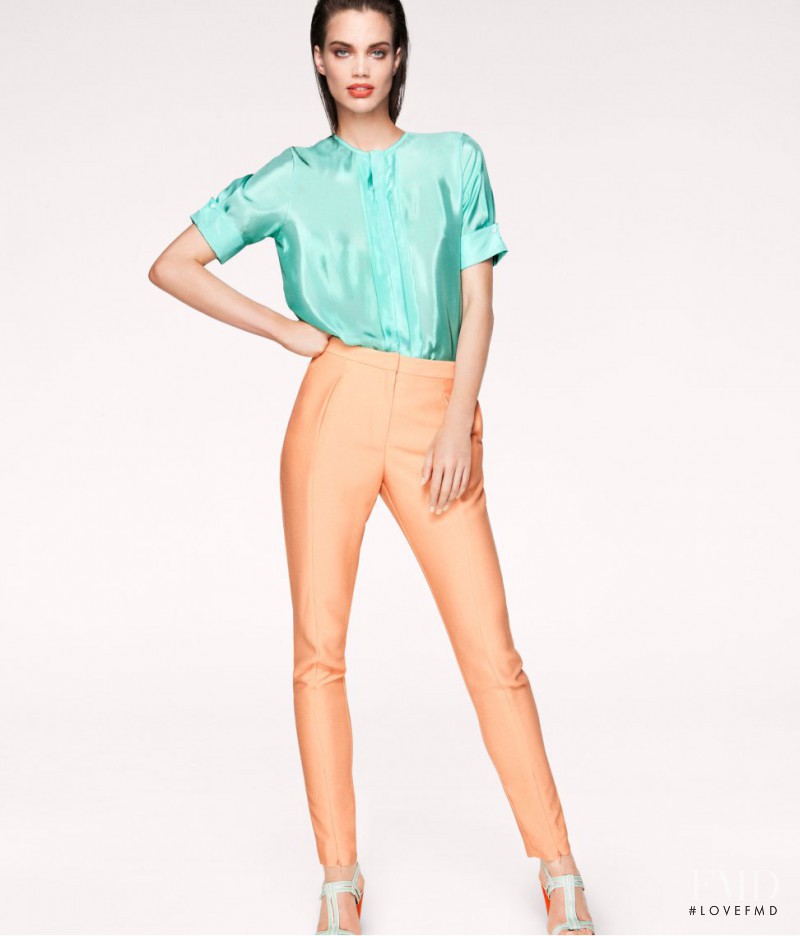 Rianne ten Haken featured in  the H&M catalogue for Spring 2012