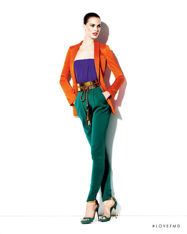 Rianne ten Haken featured in  the Bergdorf Goodman catalogue for Spring/Summer 2011