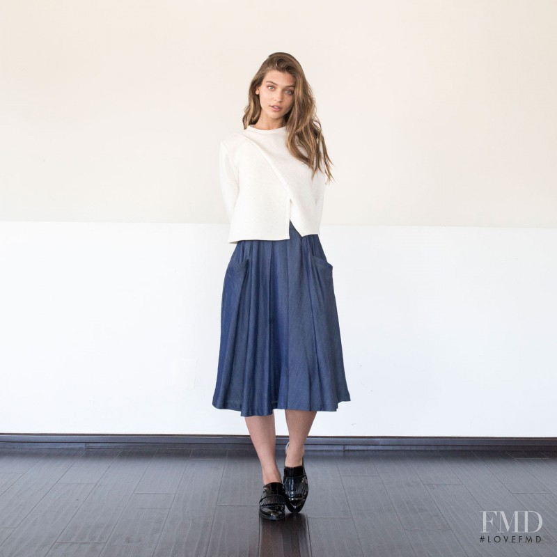 Magda Zalejska featured in  the Vivian Chan catalogue for Fall 2015