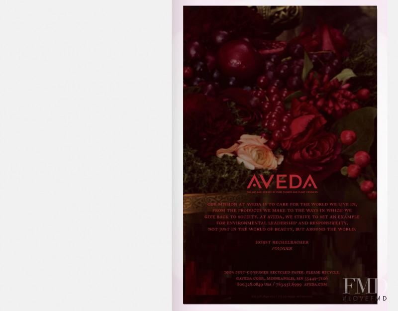 Aveda Sublime Spirit lookbook for Autumn/Winter 2015