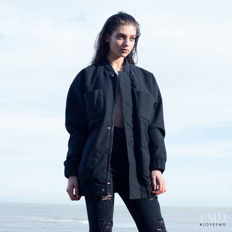 Magda Zalejska featured in  the Waven advertisement for Autumn/Winter 2015