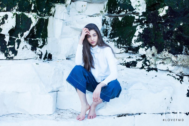 Magda Zalejska featured in  the Waven advertisement for Autumn/Winter 2015