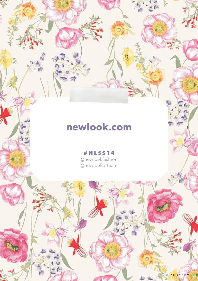 New Look lookbook for Spring/Summer 2014