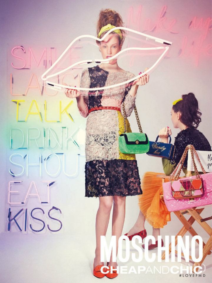 Boutique Moschino advertisement for Autumn/Winter 2012