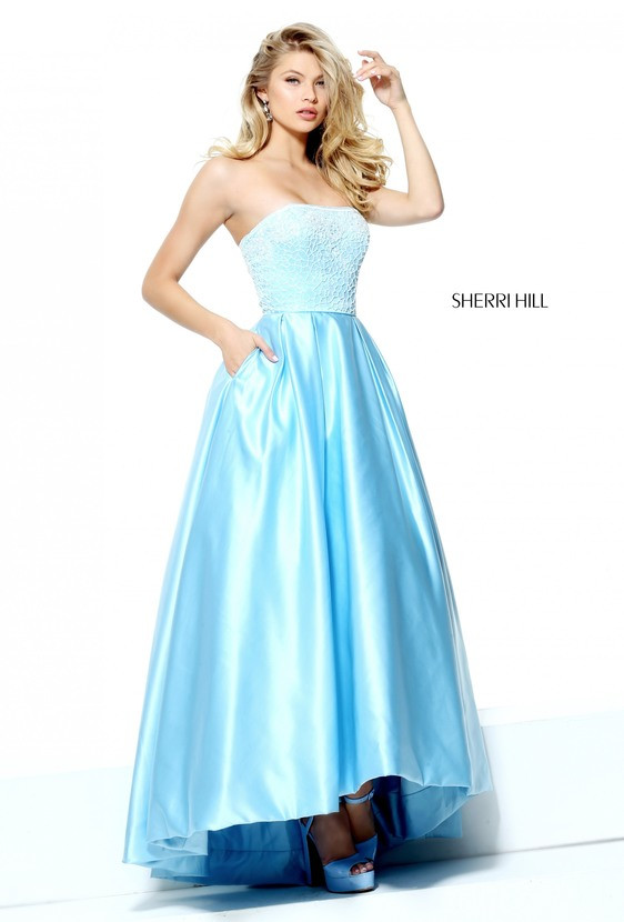 Josie Canseco featured in  the Sherri Hill catalogue for Spring/Summer 2017