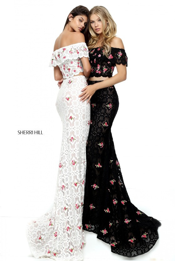 Josie Canseco featured in  the Sherri Hill catalogue for Spring/Summer 2017