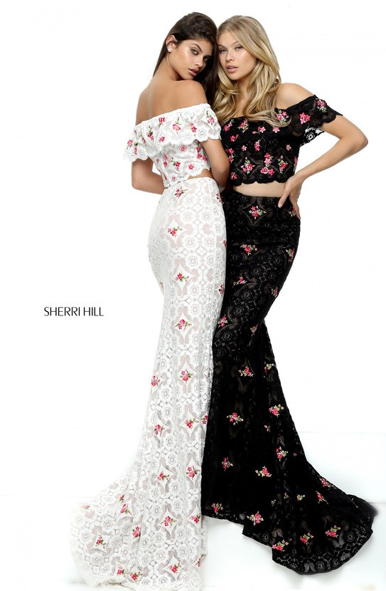 Josie Canseco featured in  the Sherri Hill catalogue for Spring/Summer 2017