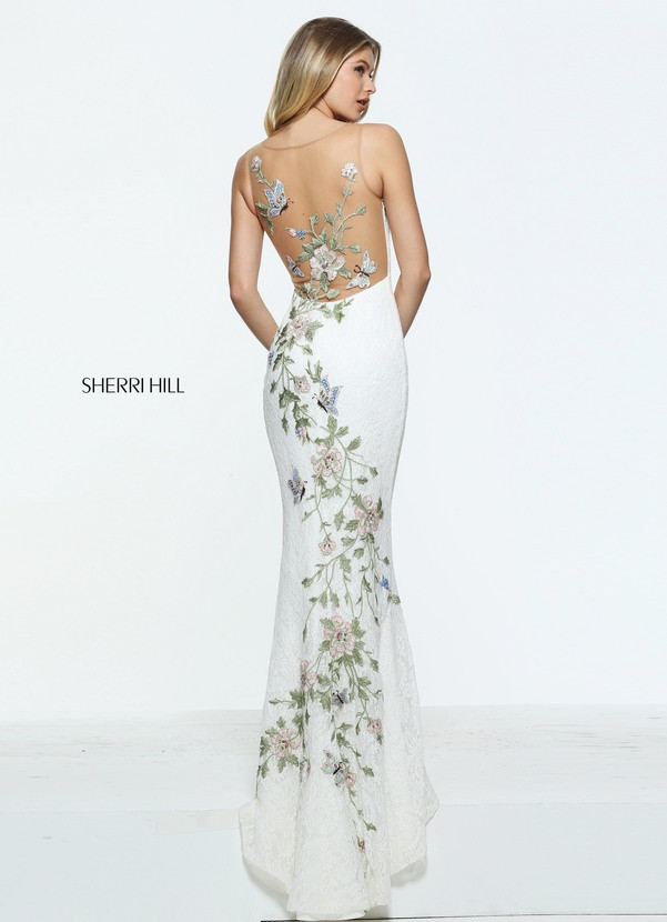 Josie Canseco featured in  the Sherri Hill catalogue for Spring/Summer 2017