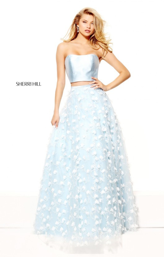 Josie Canseco featured in  the Sherri Hill catalogue for Spring/Summer 2017