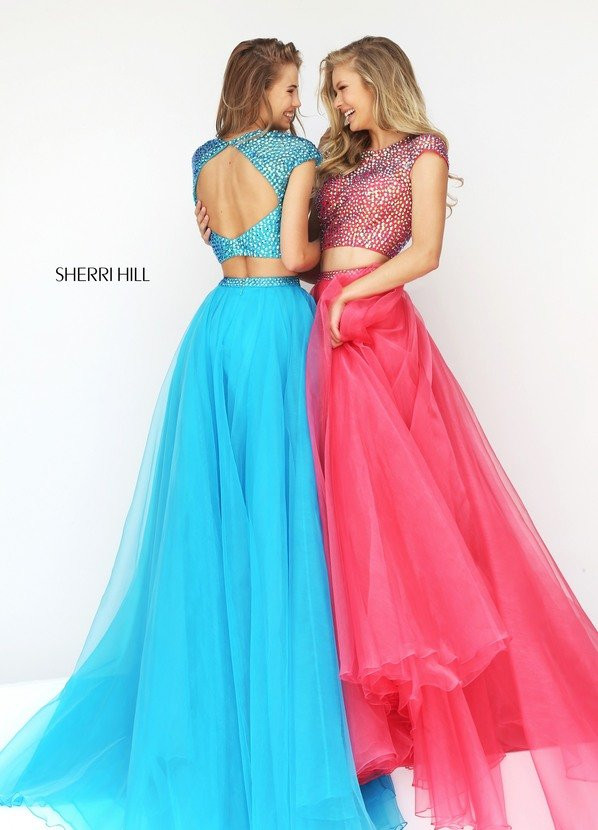 Josie Canseco featured in  the Sherri Hill catalogue for Spring/Summer 2017