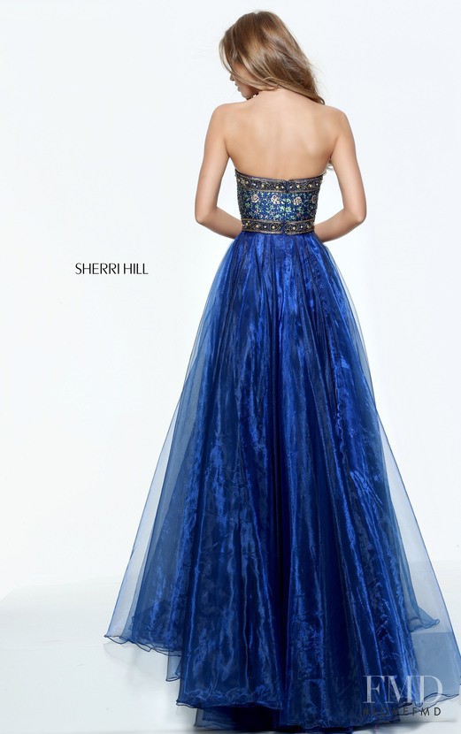 Scarlett Leithold featured in  the Sherri Hill catalogue for Spring/Summer 2017