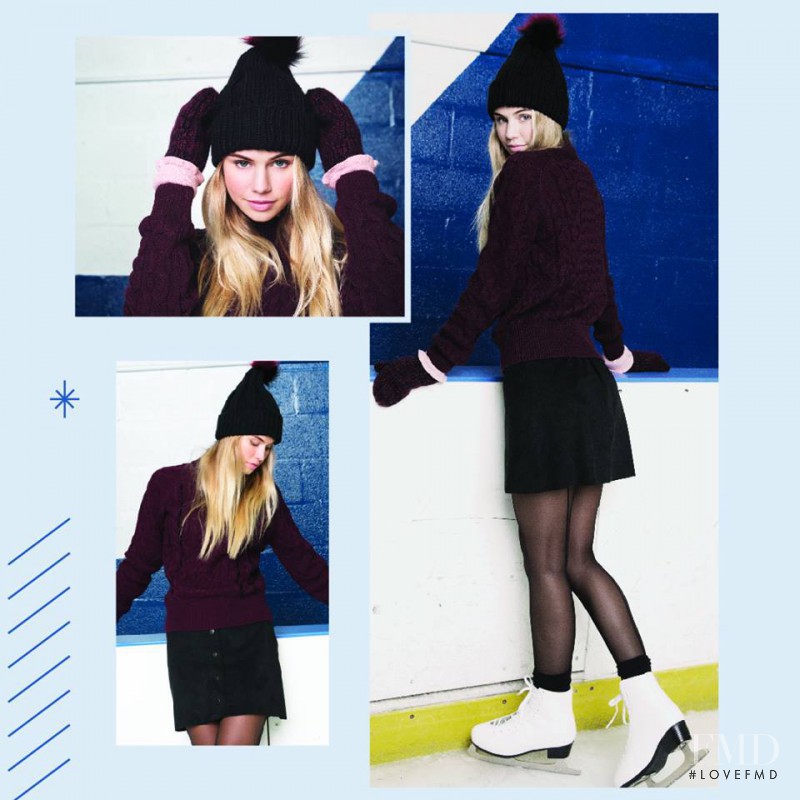 Scarlett Leithold featured in  the Ardï¿½ne L\'Hiver lookbook for Autumn/Winter 2016