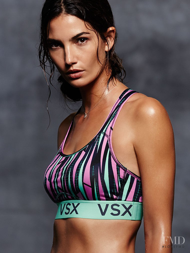 Lily Aldridge featured in  the Victoria\'s Secret VSX catalogue for Autumn/Winter 2015