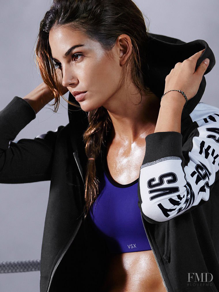 Lily Aldridge featured in  the Victoria\'s Secret VSX catalogue for Autumn/Winter 2015