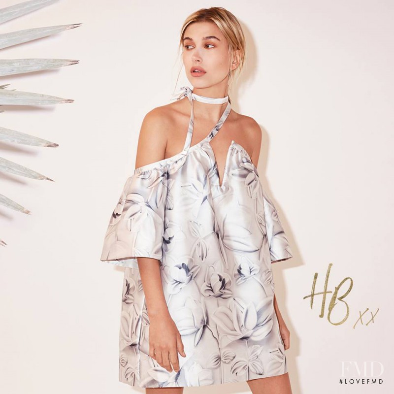 Hailey Baldwin Bieber featured in  the Sass & Bide Palais Grand advertisement for Resort 2016