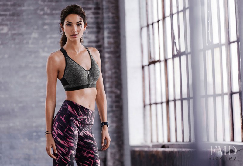 Lily Aldridge featured in  the Victoria\'s Secret VSX catalogue for Autumn/Winter 2014