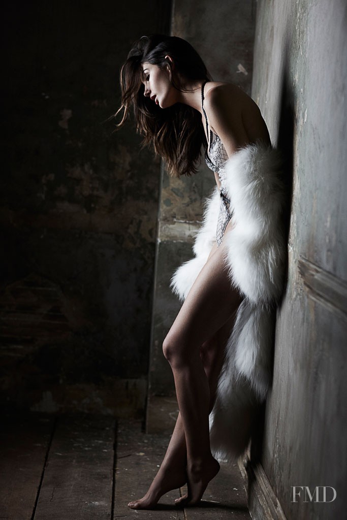 Lily Aldridge featured in  the Victoria\'s Secret Lingerie catalogue for Autumn/Winter 2014
