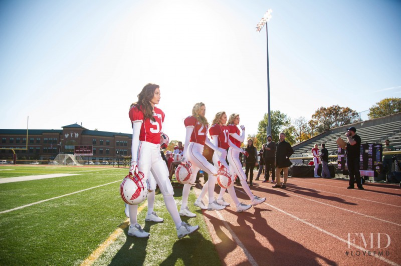 Behati Prinsloo featured in  the Victoria\'s Secret Valentineâ€™s Day Super Bowl 2015 advertisement for Spring 2015