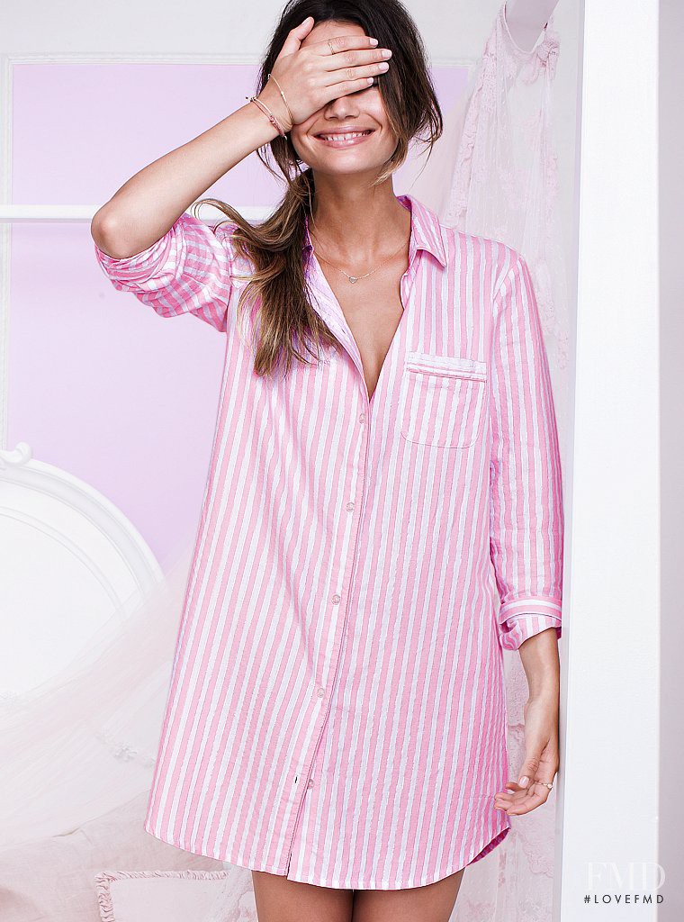 Lily Aldridge featured in  the Victoria\'s Secret Lingerie & Sleepwear catalogue for Autumn/Winter 2013