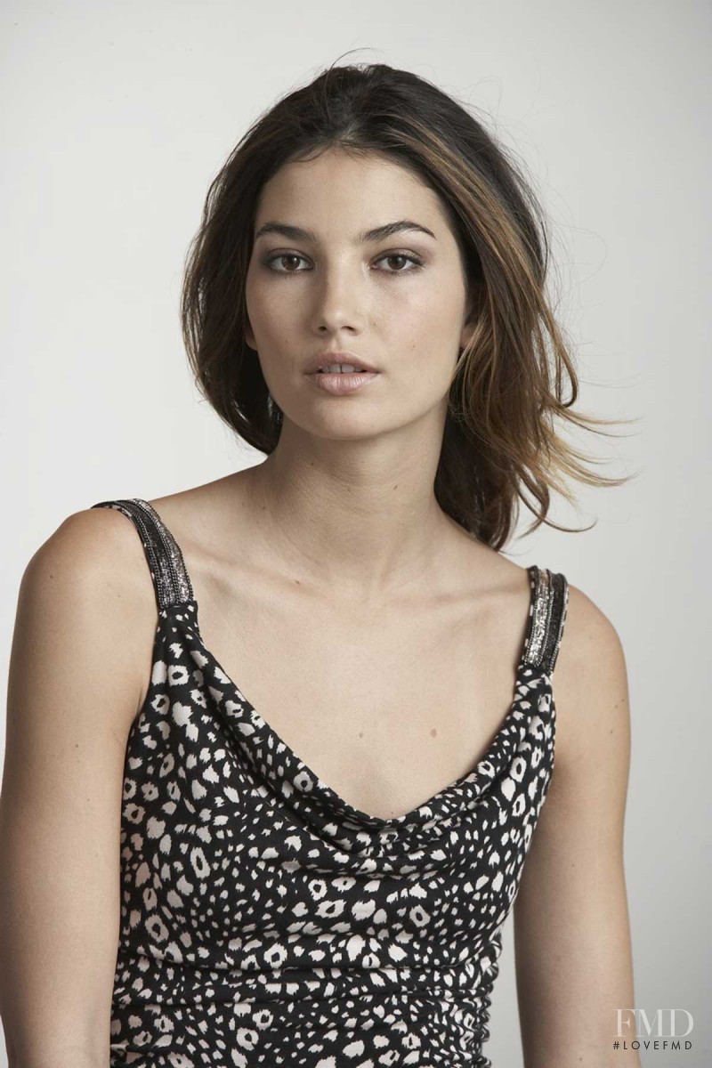 Lily Aldridge featured in  the Velvet by Graham & Spencer lookbook for Autumn/Winter 2009