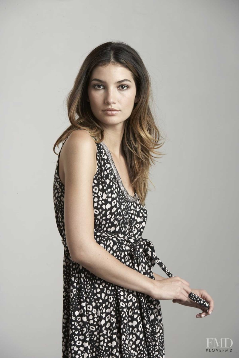 Lily Aldridge featured in  the Velvet by Graham & Spencer lookbook for Autumn/Winter 2009