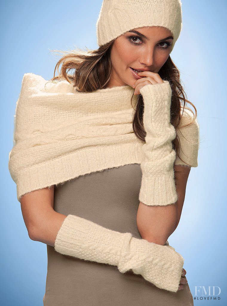 Lily Aldridge featured in  the Victoria\'s Secret Clothing catalogue for Autumn/Winter 2011