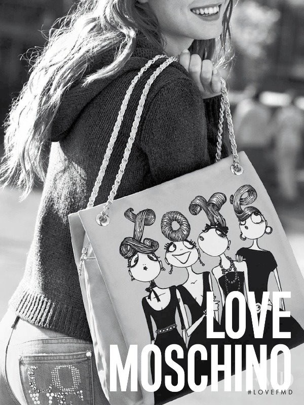 Bambi Northwood-Blyth featured in  the Love Moschino advertisement for Autumn/Winter 2011